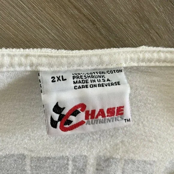 Vintage 1998 Dale Earnhardt Jr #3 ACDelco Chase T-Shirt 2XL 90s NASCAR ALL OVER - Picture 4 of 9
